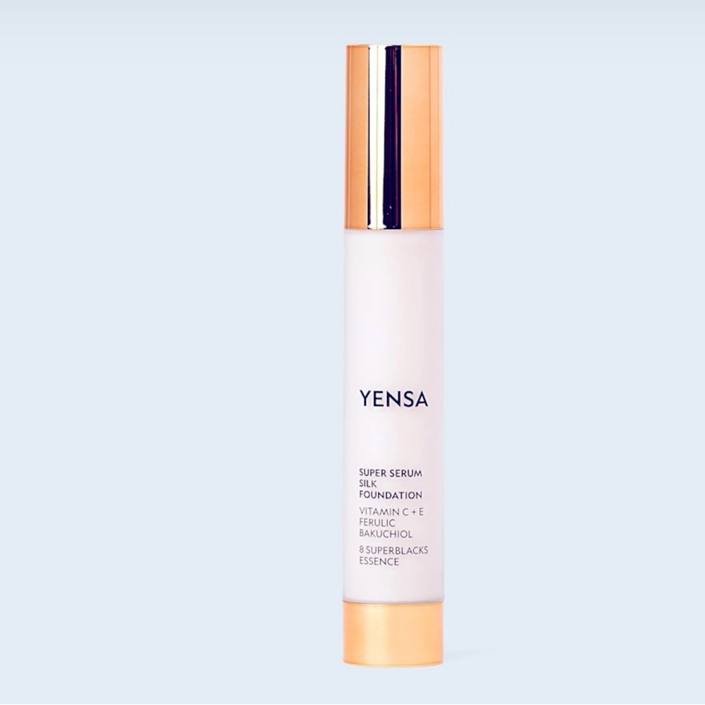 New - Yensa Beauty - Super Serum Silk Foundation - In Deep Golden